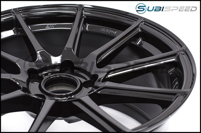 Enkei TS10 Black 18x9.5 +35 5x114.3 (Single Wheel) - 2015-2024 Subaru WRX / 2015-2021 STI / 2019-2024 Forester